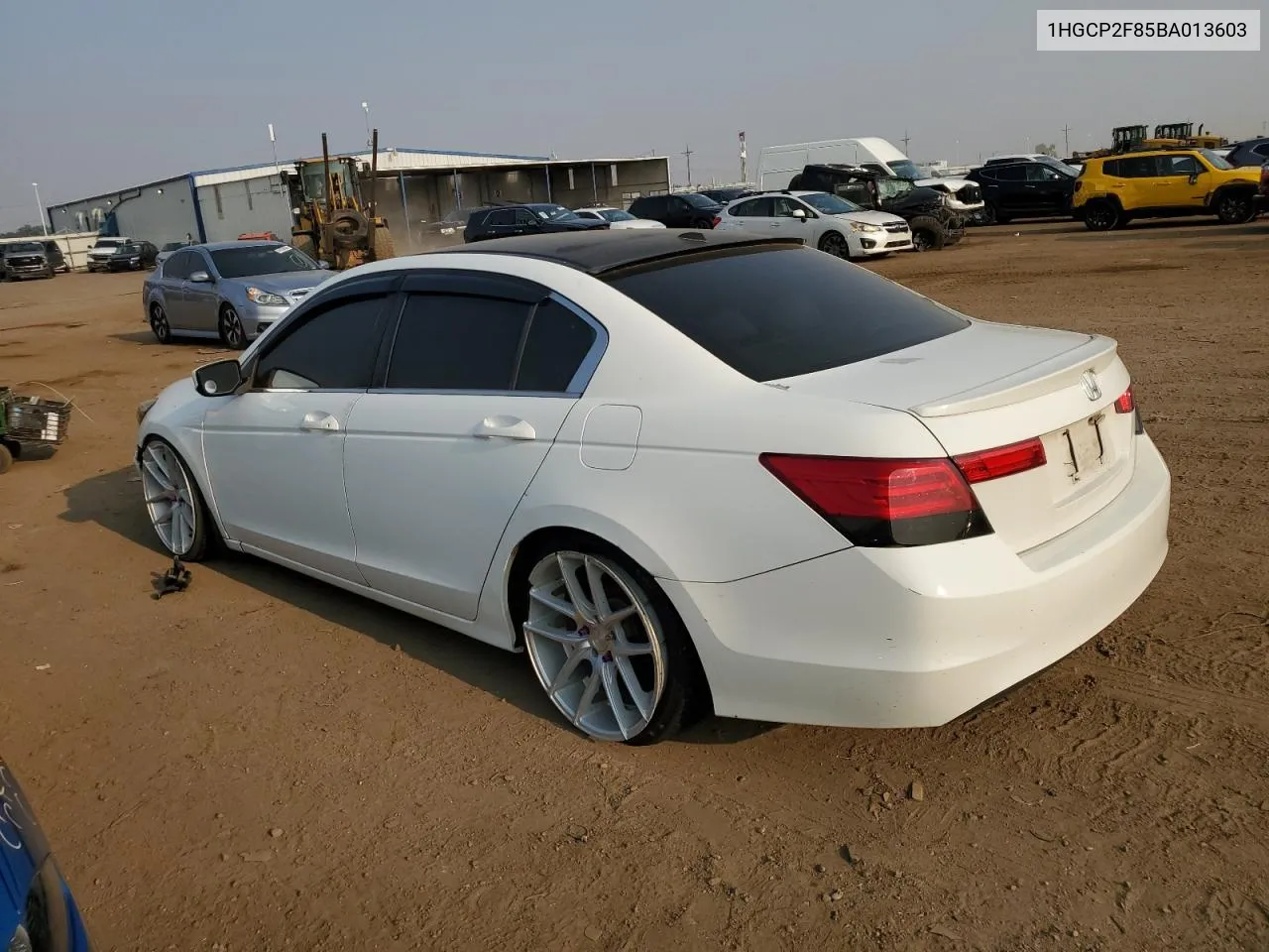 2011 Honda Accord Exl VIN: 1HGCP2F85BA013603 Lot: 61828224