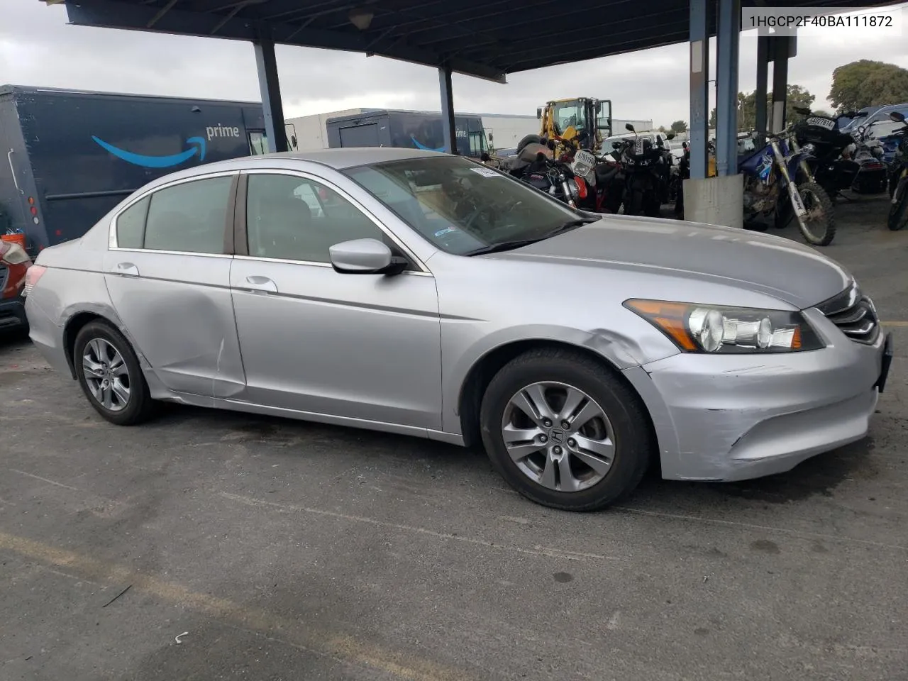 2011 Honda Accord Lxp VIN: 1HGCP2F40BA111872 Lot: 71643234