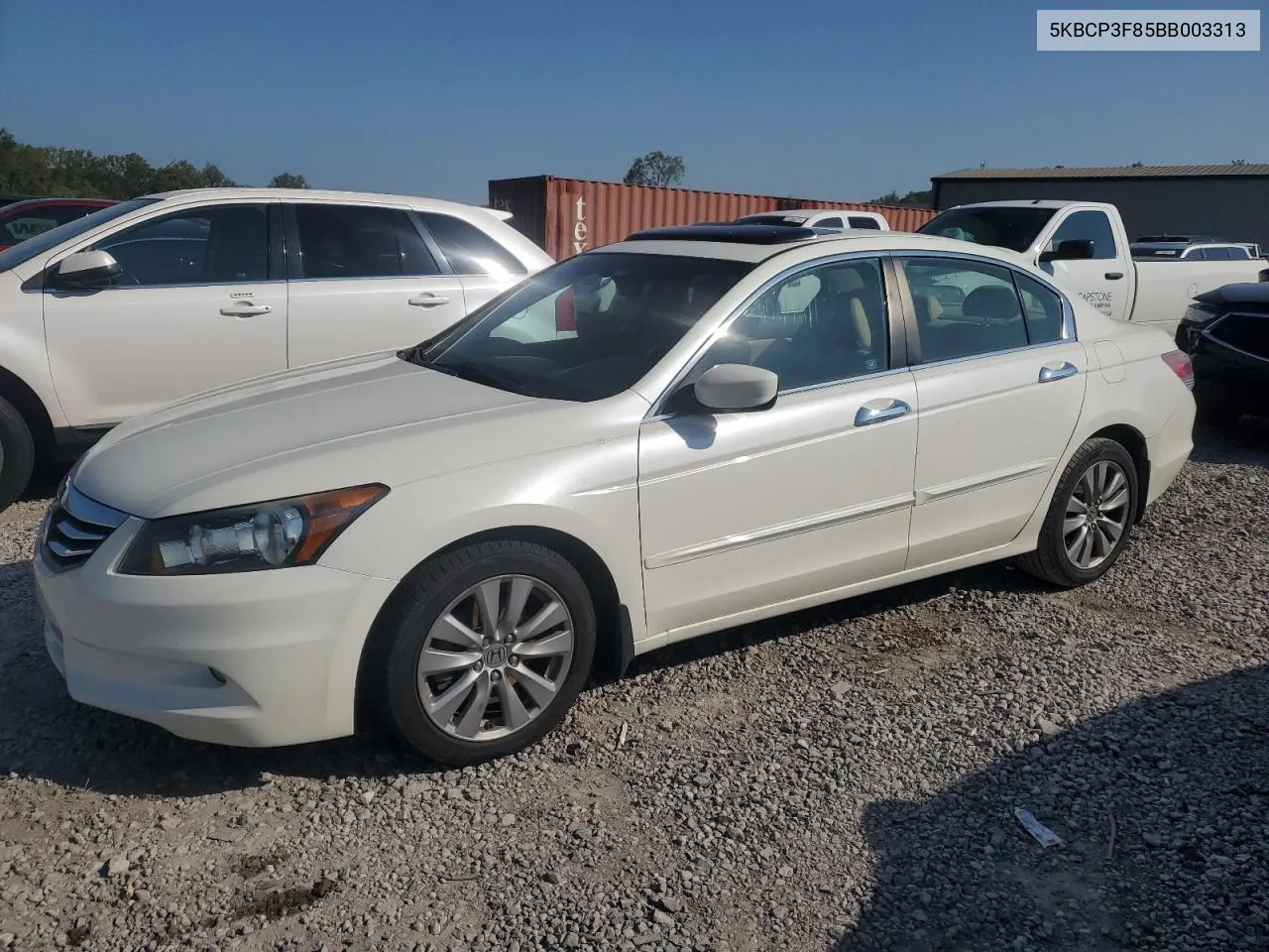 2011 Honda Accord Exl VIN: 5KBCP3F85BB003313 Lot: 72014124