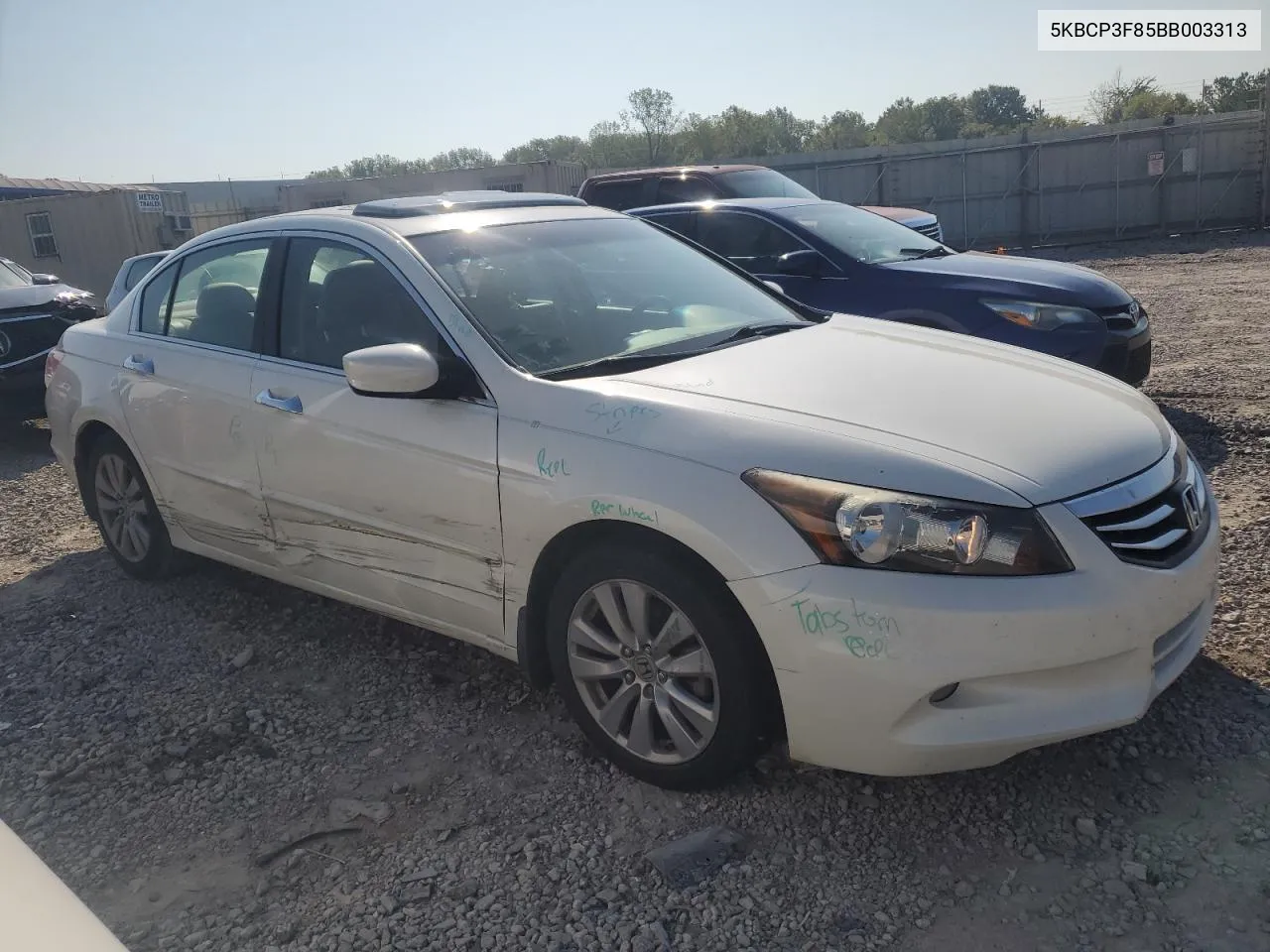 2011 Honda Accord Exl VIN: 5KBCP3F85BB003313 Lot: 72014124