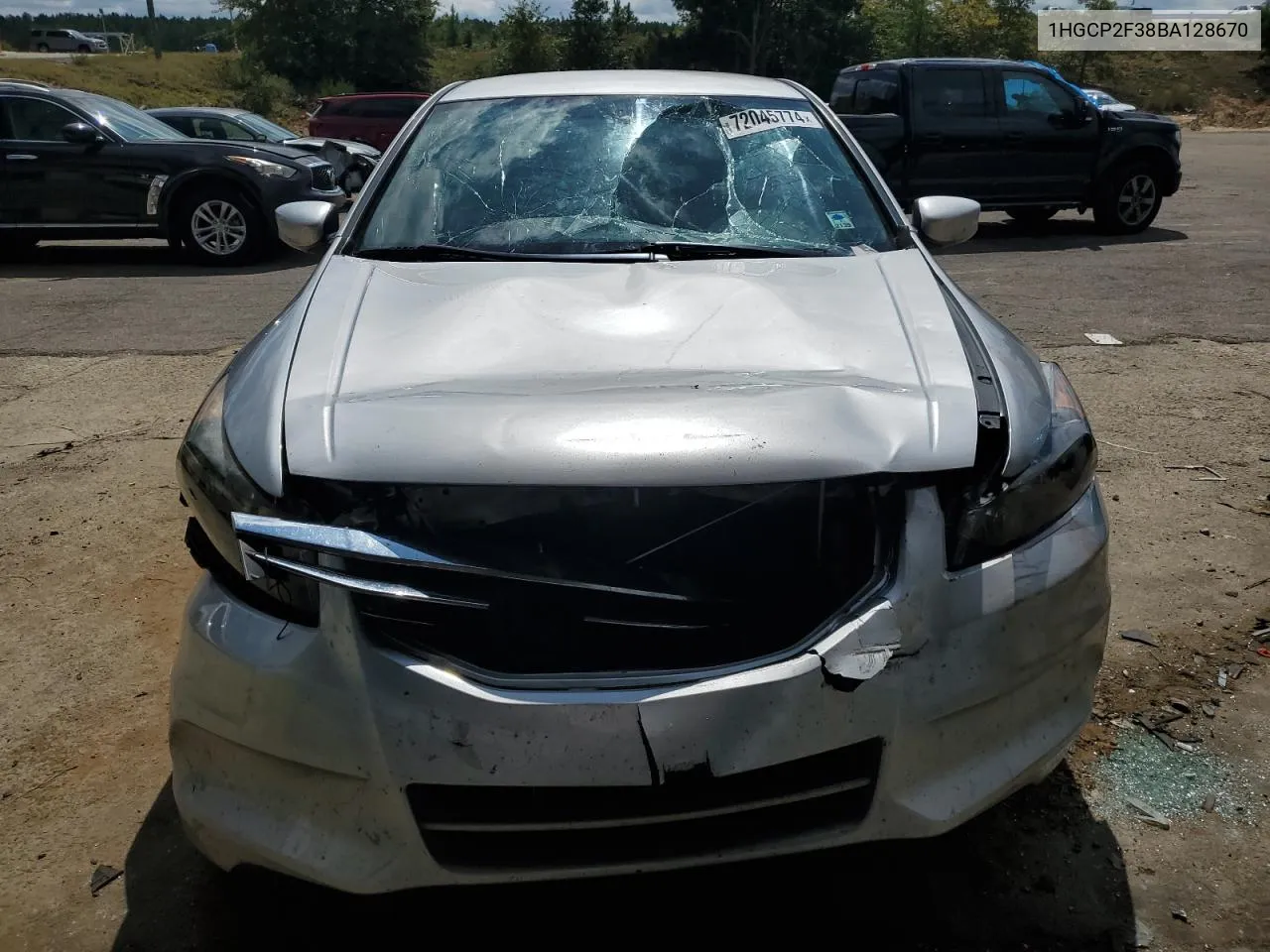 1HGCP2F38BA128670 2011 Honda Accord Lx