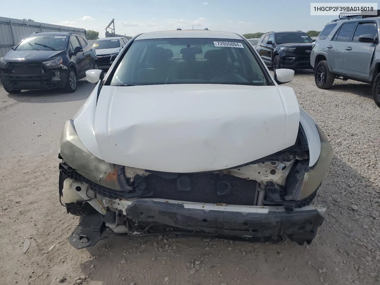 1HGCP2F39BA015018 2011 Honda Accord Lx