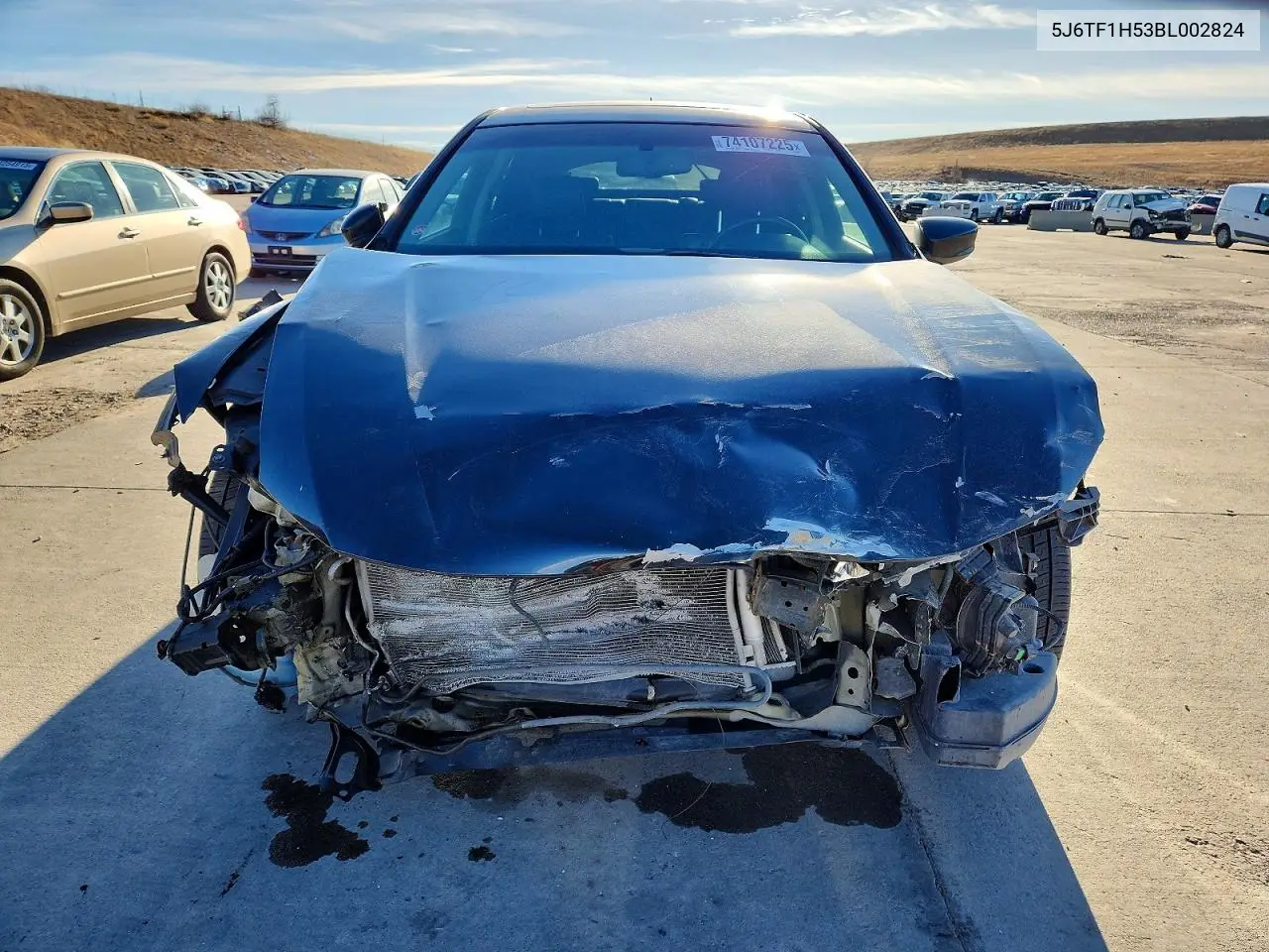 5J6TF1H53BL002824 2011 Honda Accord Crosstour Exl