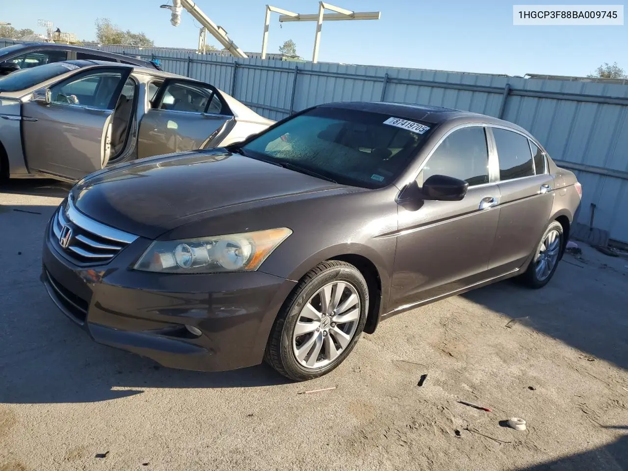 1HGCP3F88BA009745 2011 Honda Accord Exl