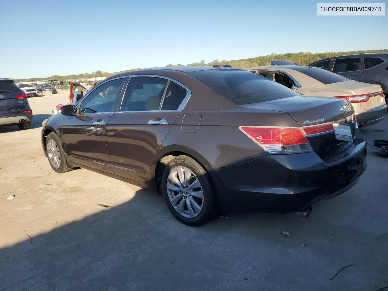 1HGCP3F88BA009745 2011 Honda Accord Exl