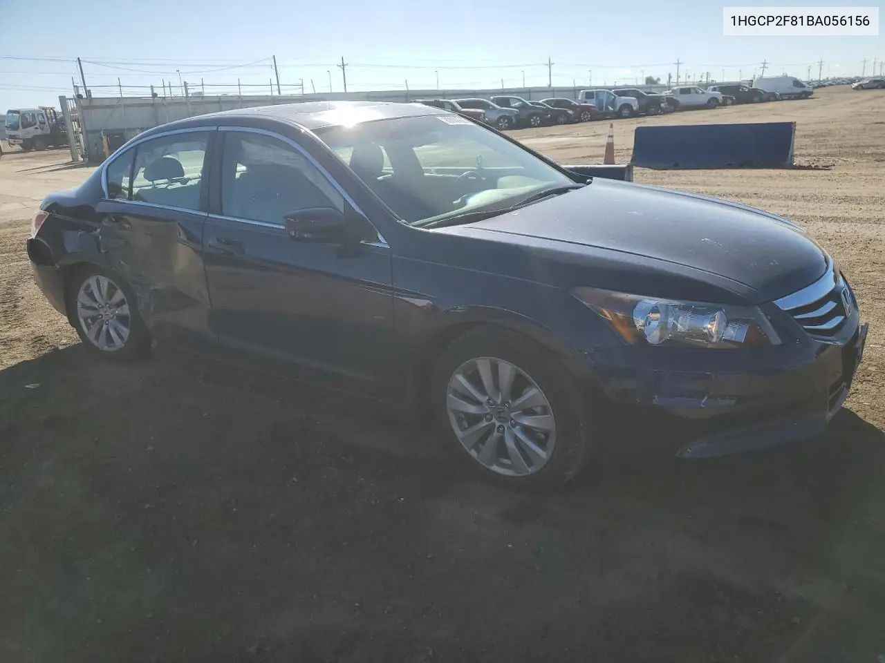 1HGCP2F81BA056156 2011 Honda Accord Exl