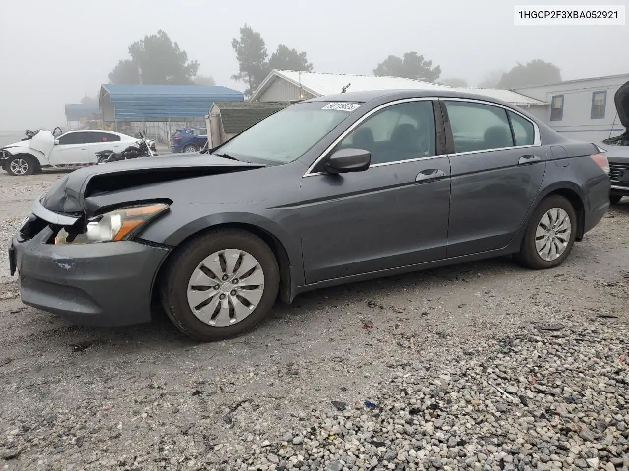 1HGCP2F3XBA052921 2011 Honda Accord Lx