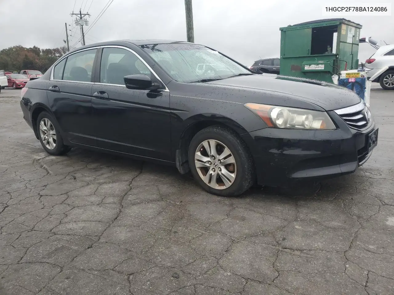 1HGCP2F78BA124086 2011 Honda Accord Ex