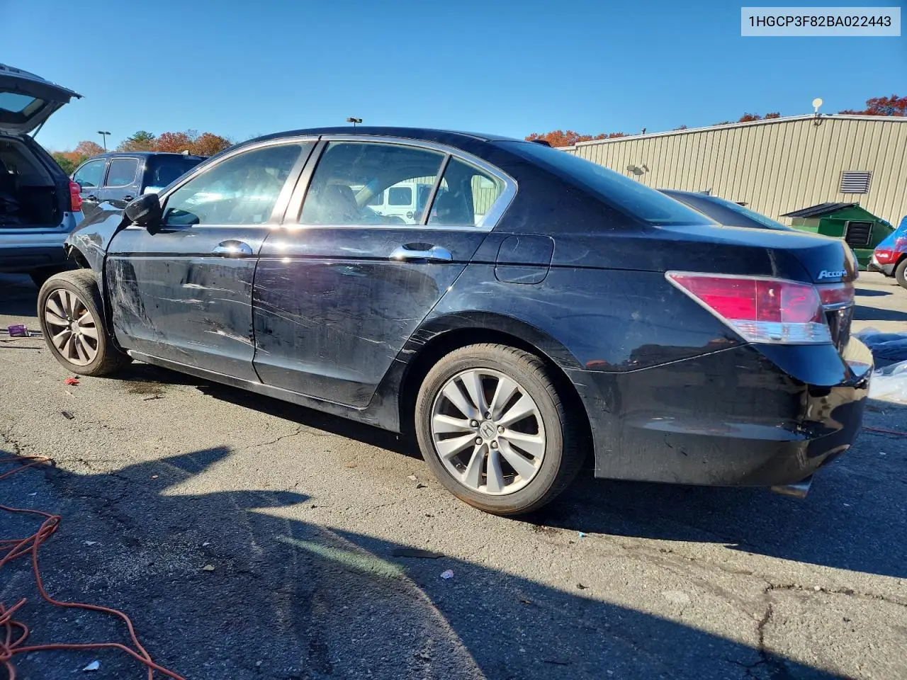 1HGCP3F82BA022443 2011 Honda Accord Exl