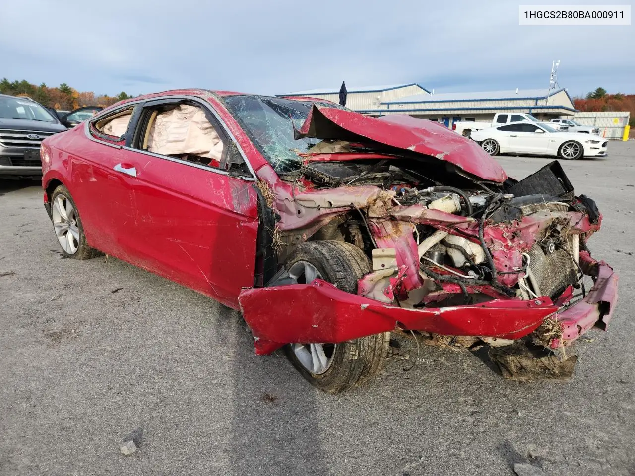 1HGCS2B80BA000911 2011 Honda Accord Exl