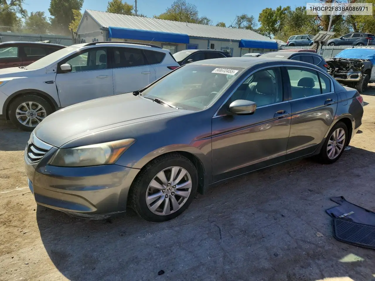 1HGCP2F83BA086971 2011 Honda Accord Exl