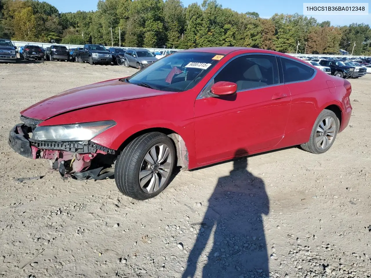 1HGCS1B36BA012348 2011 Honda Accord Lx-S