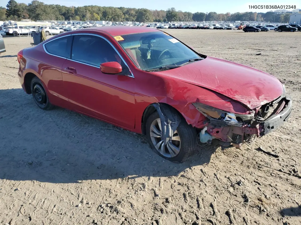 1HGCS1B36BA012348 2011 Honda Accord Lx-S