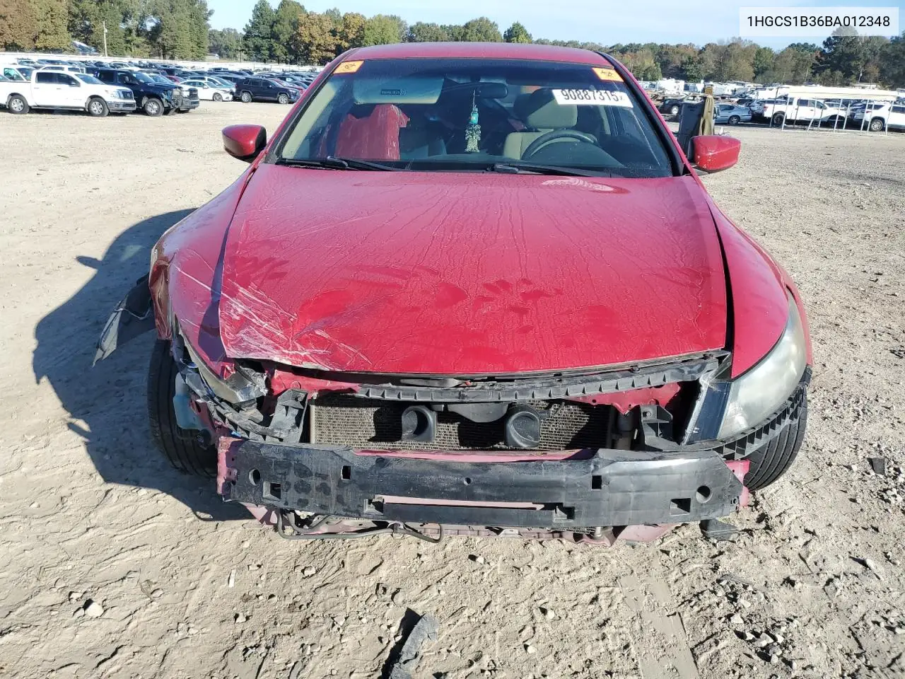 1HGCS1B36BA012348 2011 Honda Accord Lx-S