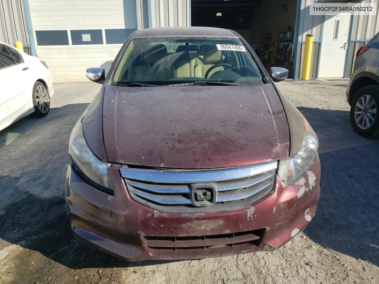 1HGCP2F34BA050212 2011 Honda Accord Lx