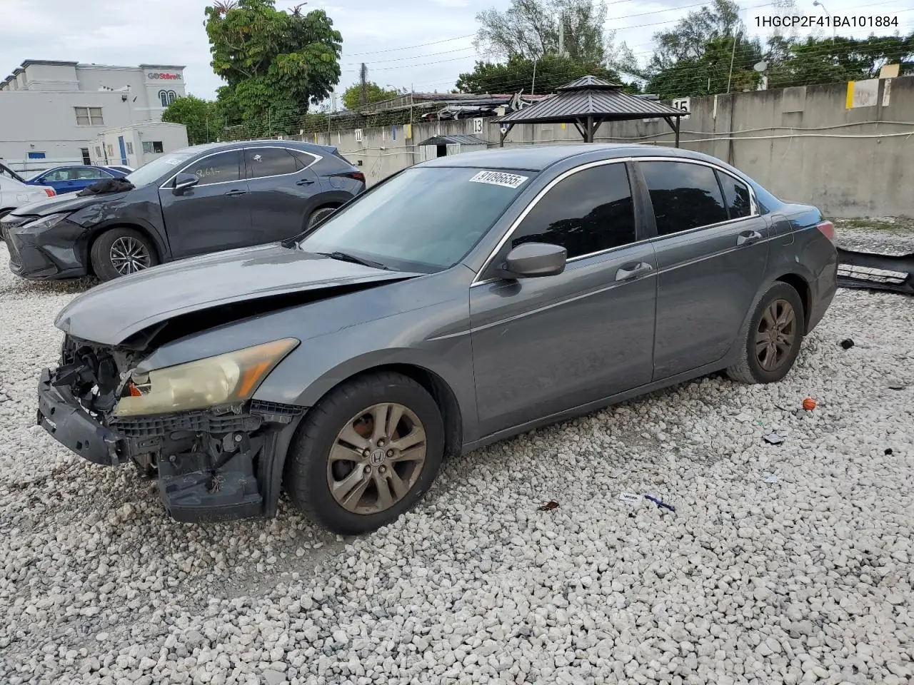 1HGCP2F41BA101884 2011 Honda Accord Lxp