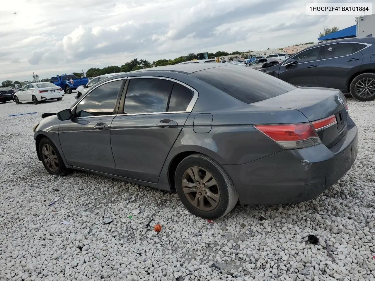 1HGCP2F41BA101884 2011 Honda Accord Lxp