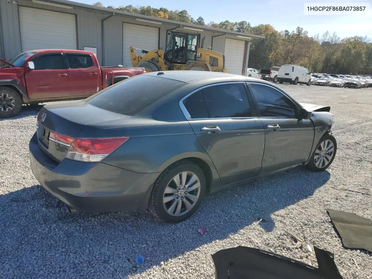 1HGCP2F86BA073857 2011 Honda Accord Exl