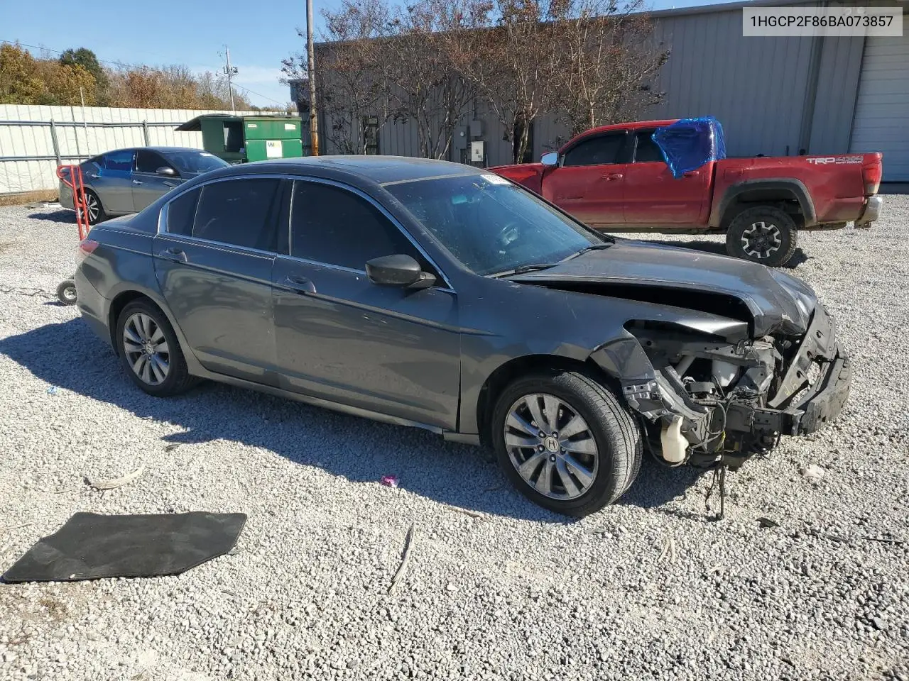 1HGCP2F86BA073857 2011 Honda Accord Exl