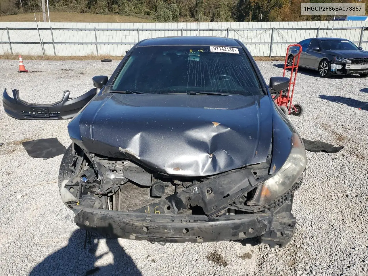 1HGCP2F86BA073857 2011 Honda Accord Exl