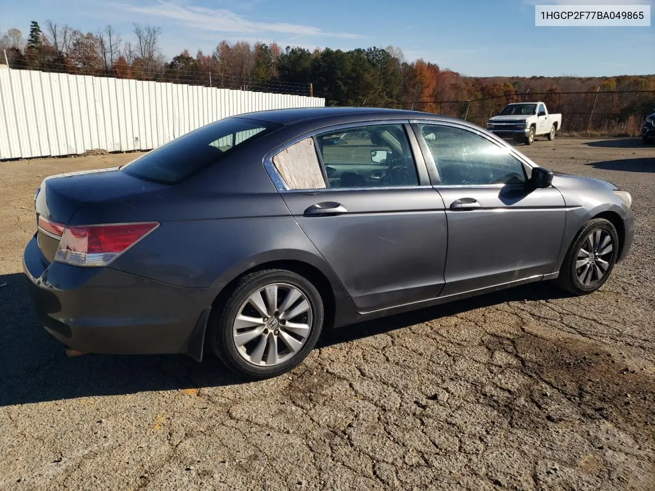 1HGCP2F77BA049865 2011 Honda Accord Ex