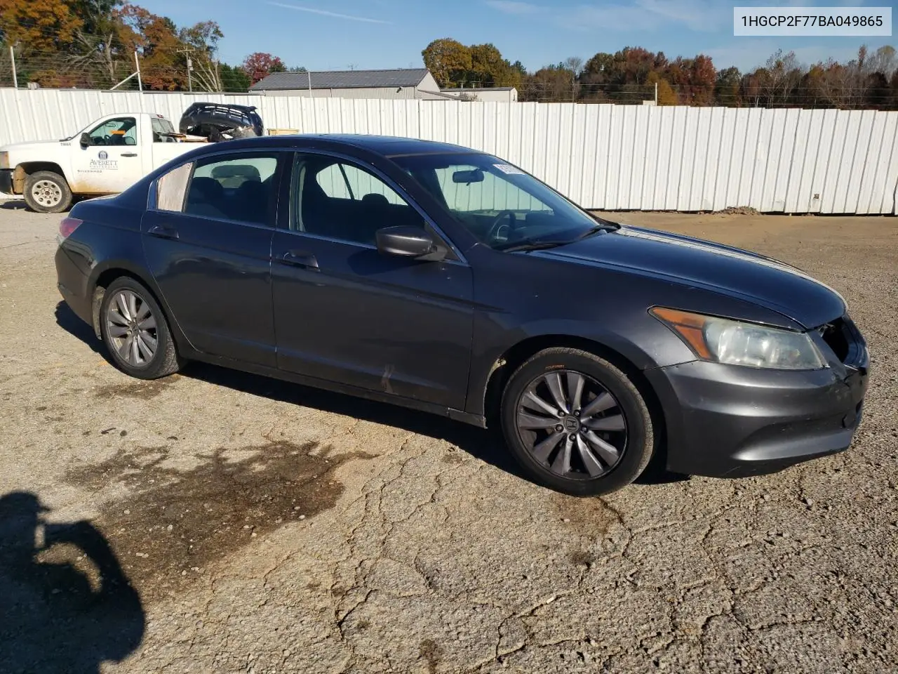 1HGCP2F77BA049865 2011 Honda Accord Ex