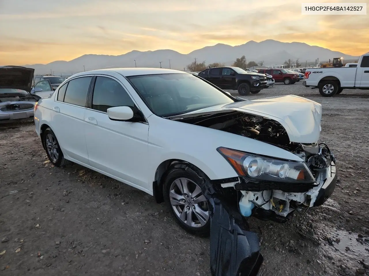 1HGCP2F64BA142527 2011 Honda Accord Se