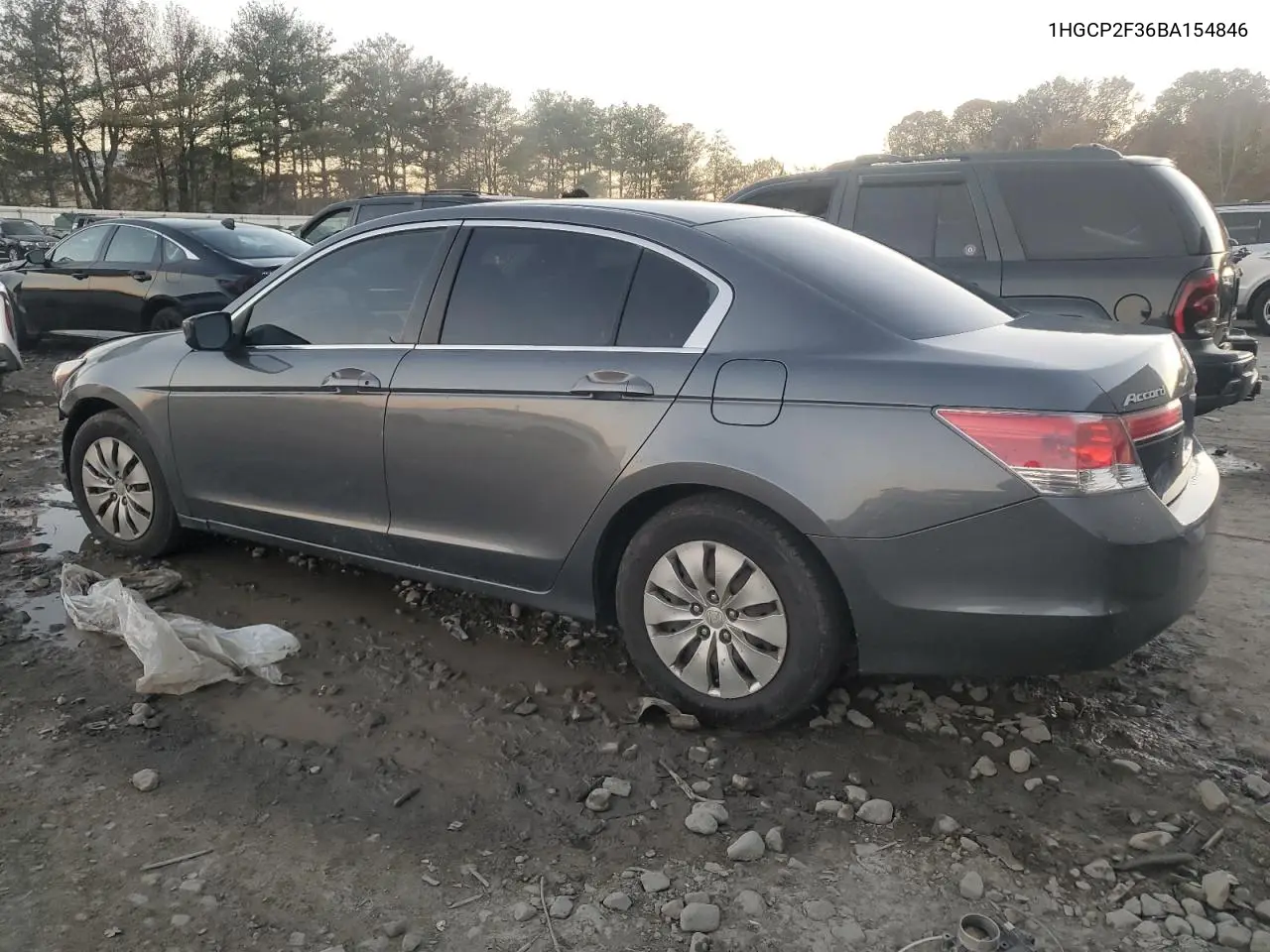 1HGCP2F36BA154846 2011 Honda Accord Lx