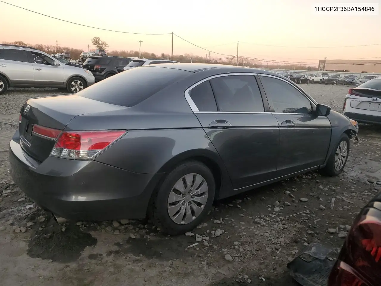 1HGCP2F36BA154846 2011 Honda Accord Lx