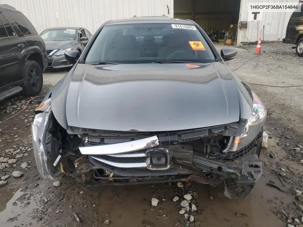 1HGCP2F36BA154846 2011 Honda Accord Lx