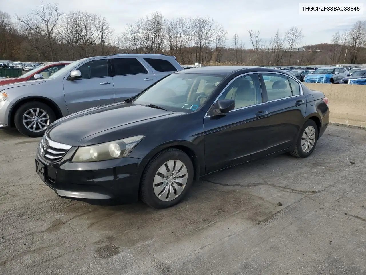 1HGCP2F38BA038645 2011 Honda Accord Lx
