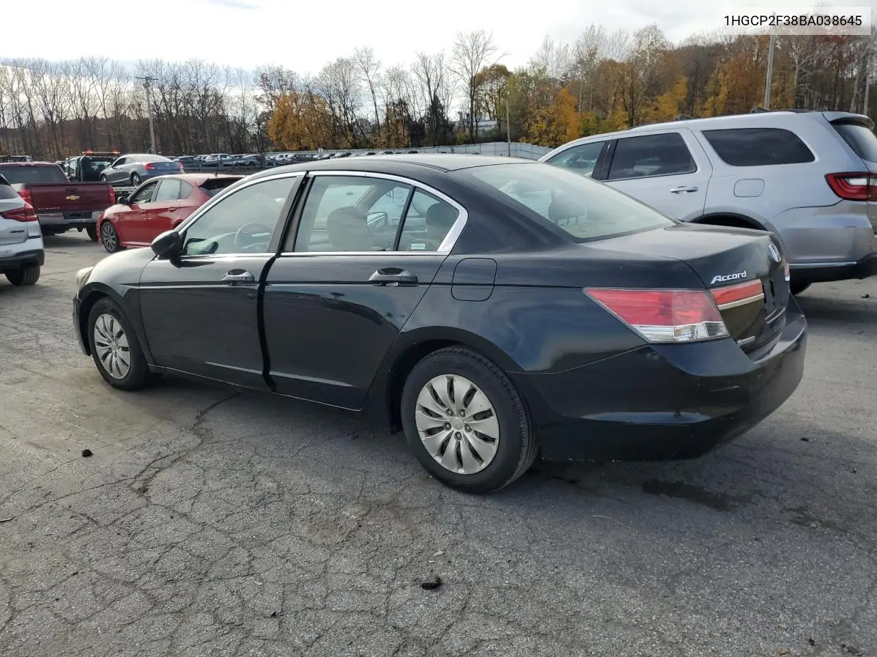 1HGCP2F38BA038645 2011 Honda Accord Lx