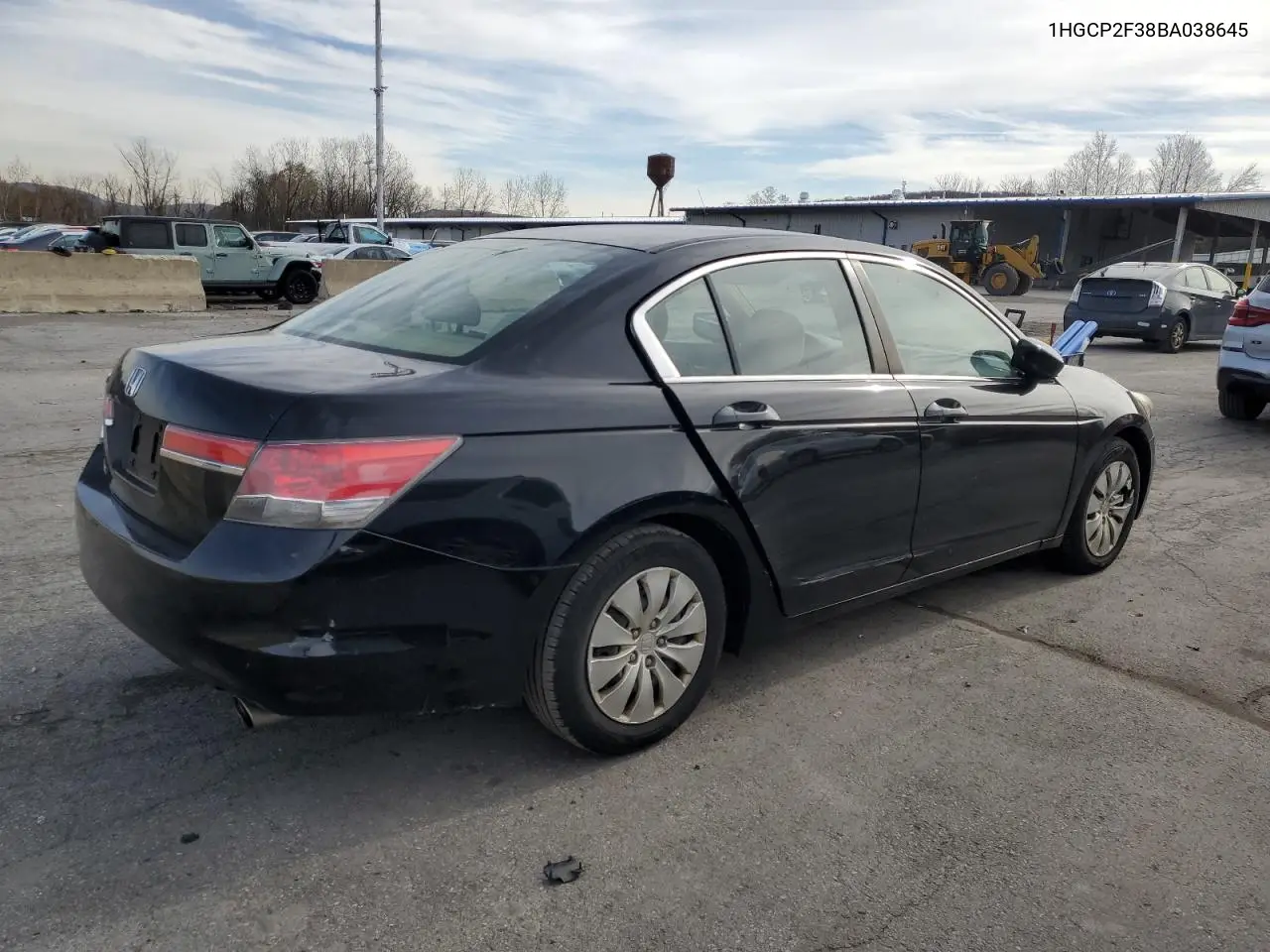 1HGCP2F38BA038645 2011 Honda Accord Lx