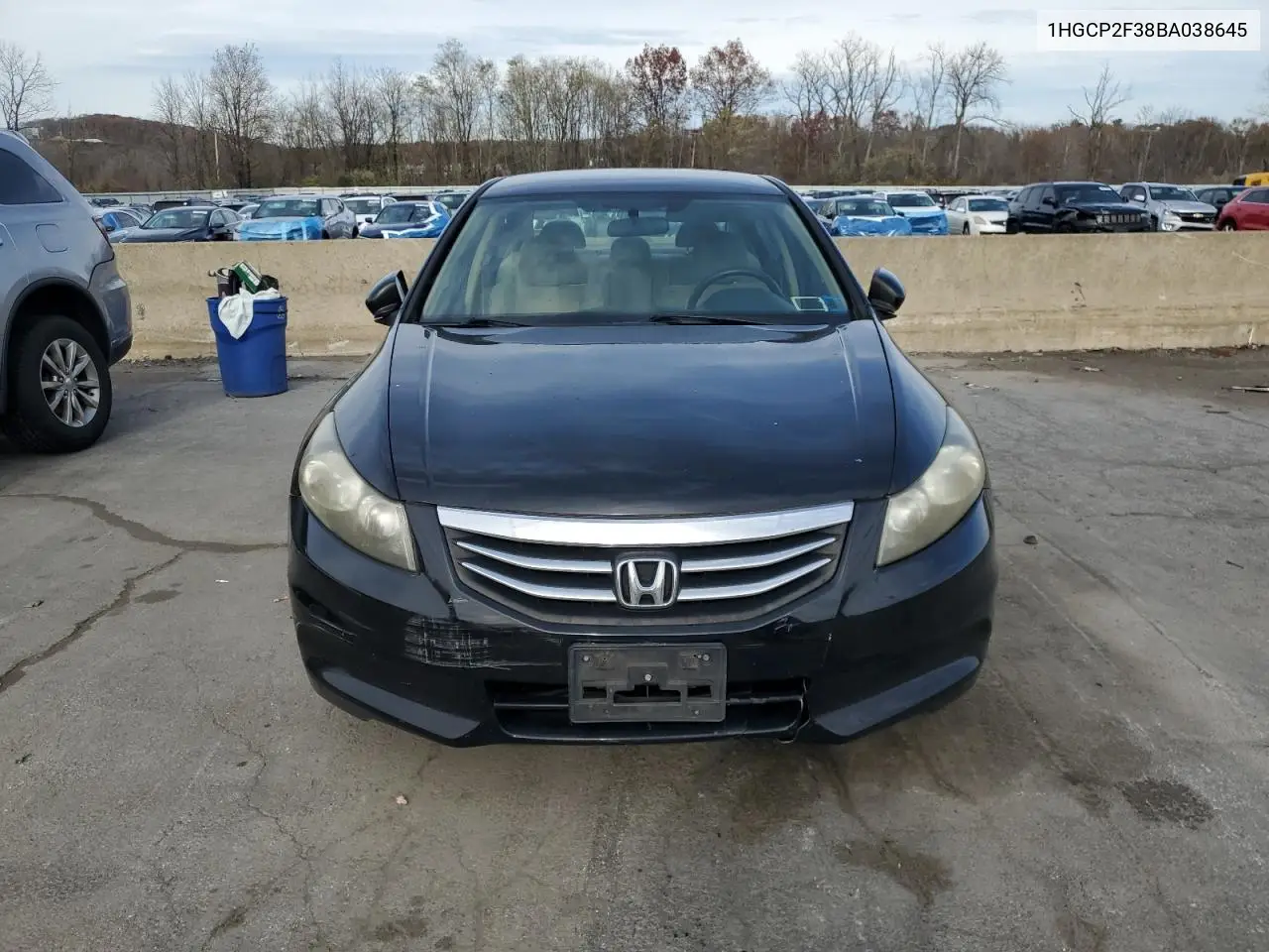 1HGCP2F38BA038645 2011 Honda Accord Lx