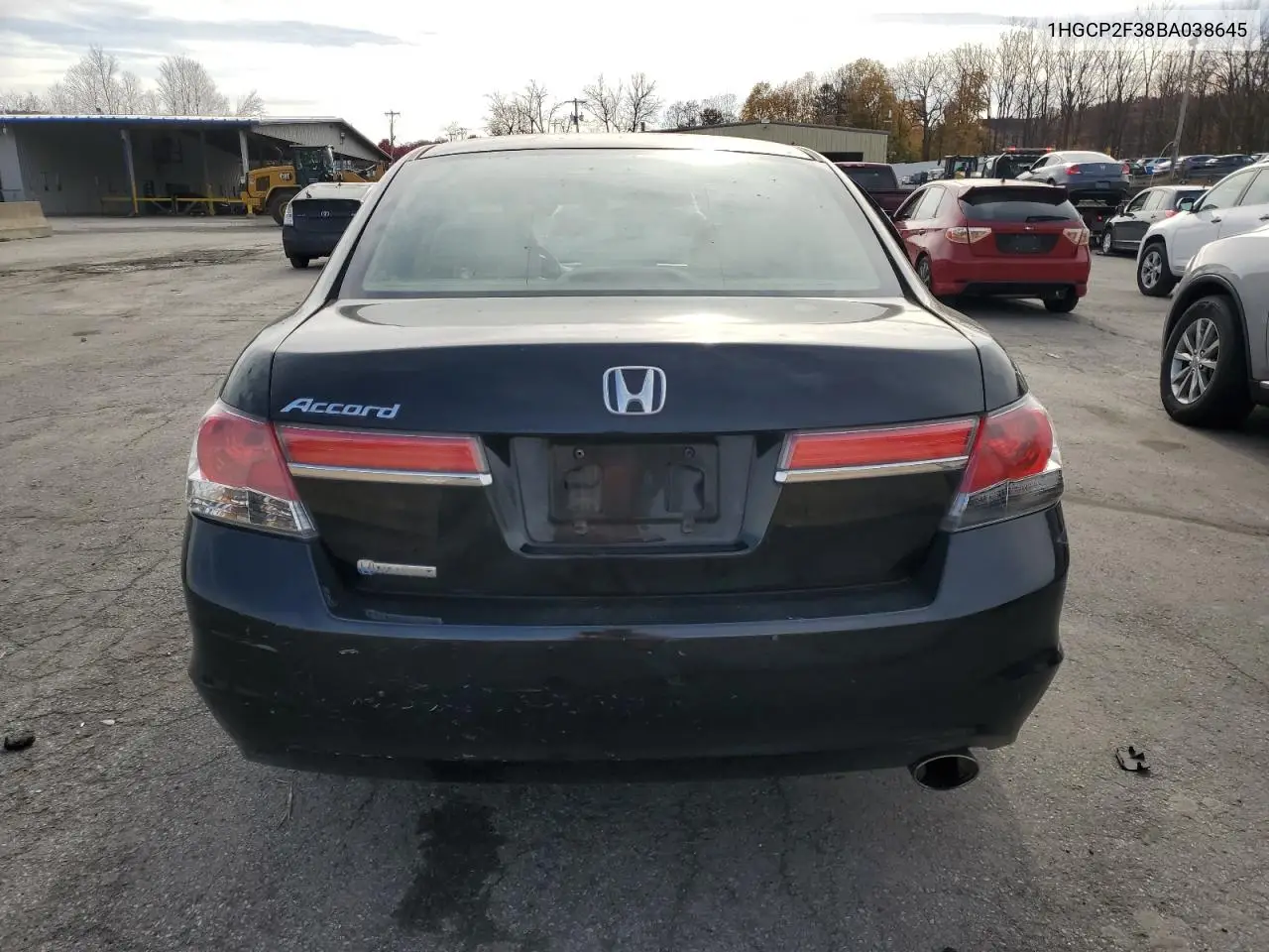 1HGCP2F38BA038645 2011 Honda Accord Lx