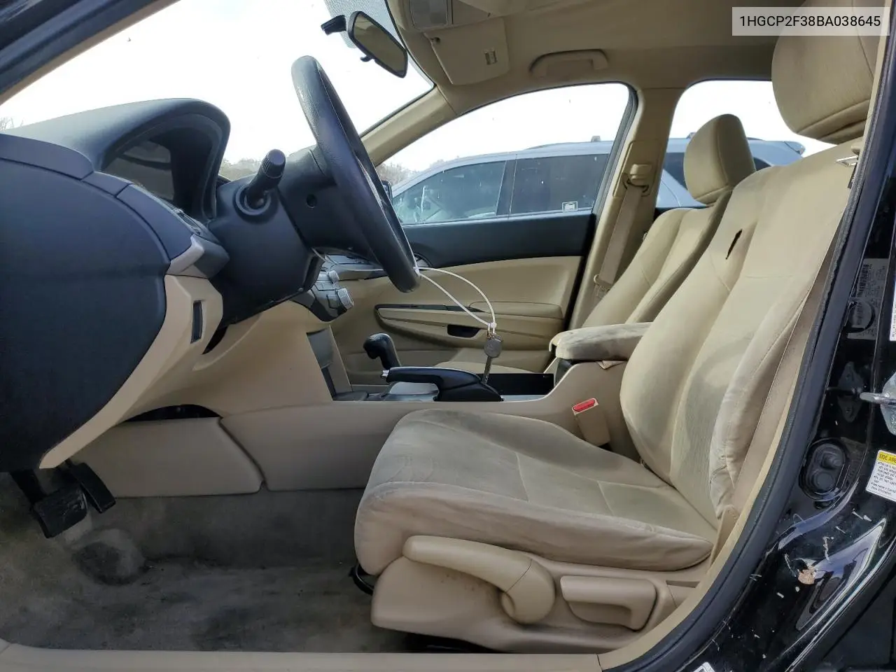 1HGCP2F38BA038645 2011 Honda Accord Lx