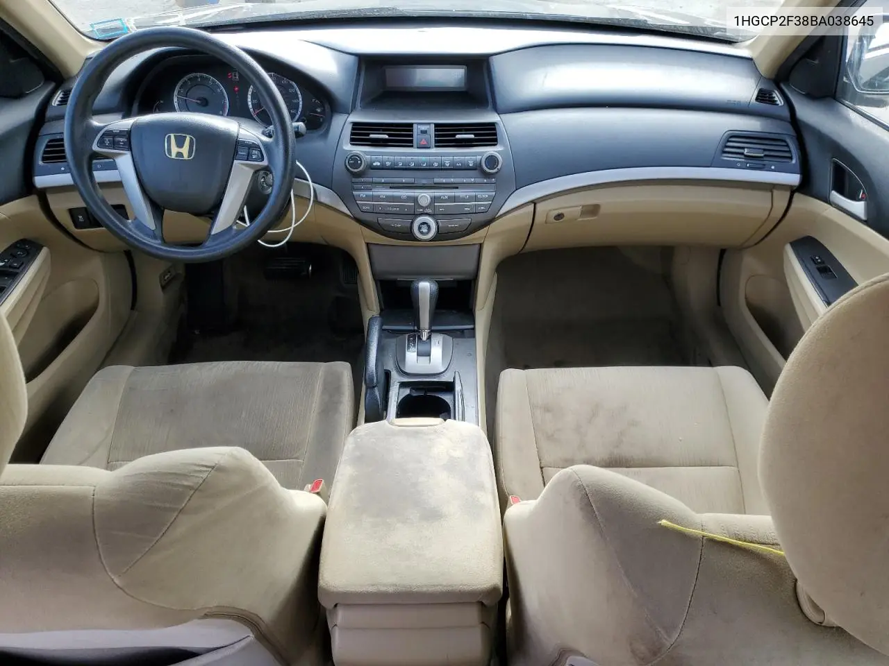 1HGCP2F38BA038645 2011 Honda Accord Lx