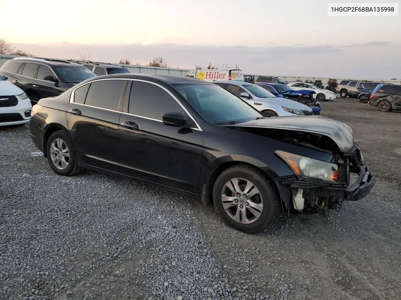 1HGCP2F68BA135998 2011 Honda Accord Se