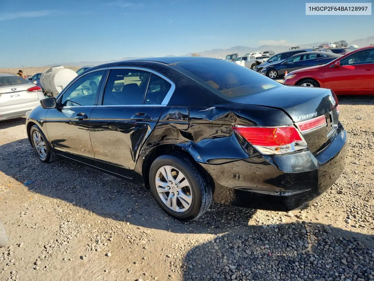 1HGCP2F64BA128997 2011 Honda Accord Se