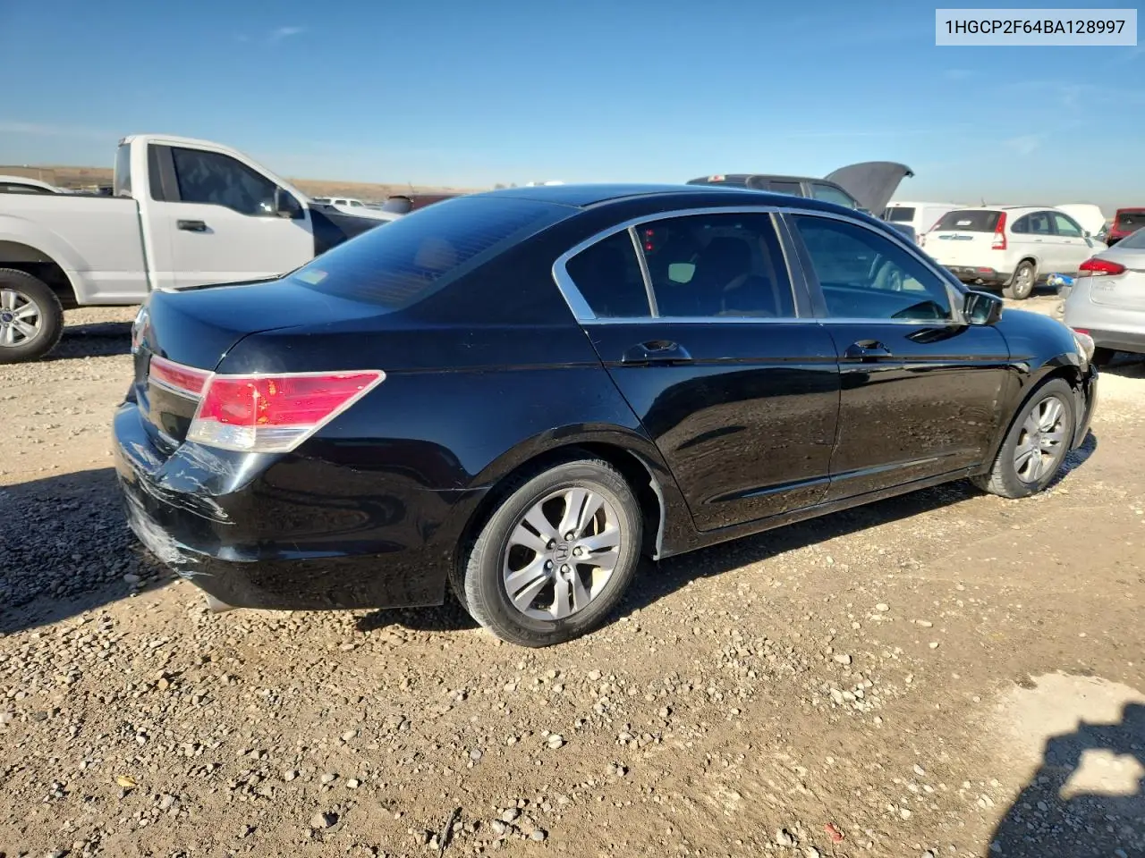 1HGCP2F64BA128997 2011 Honda Accord Se