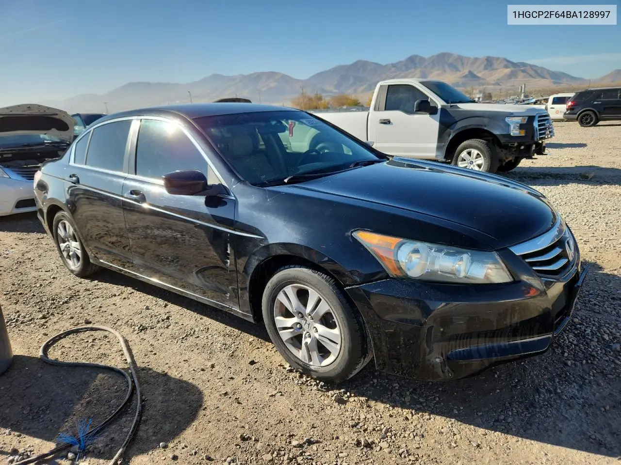 1HGCP2F64BA128997 2011 Honda Accord Se