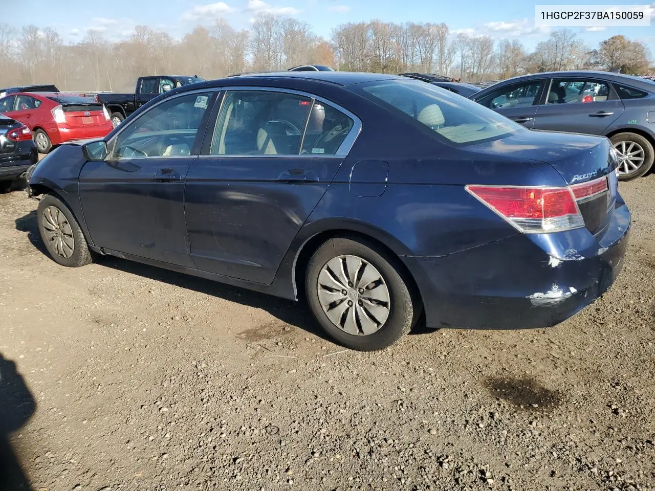 1HGCP2F37BA150059 2011 Honda Accord Lx