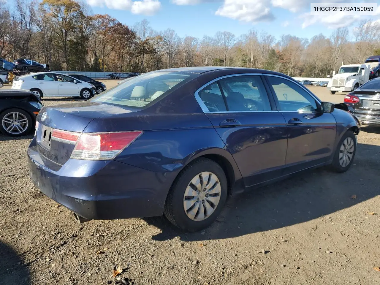 1HGCP2F37BA150059 2011 Honda Accord Lx