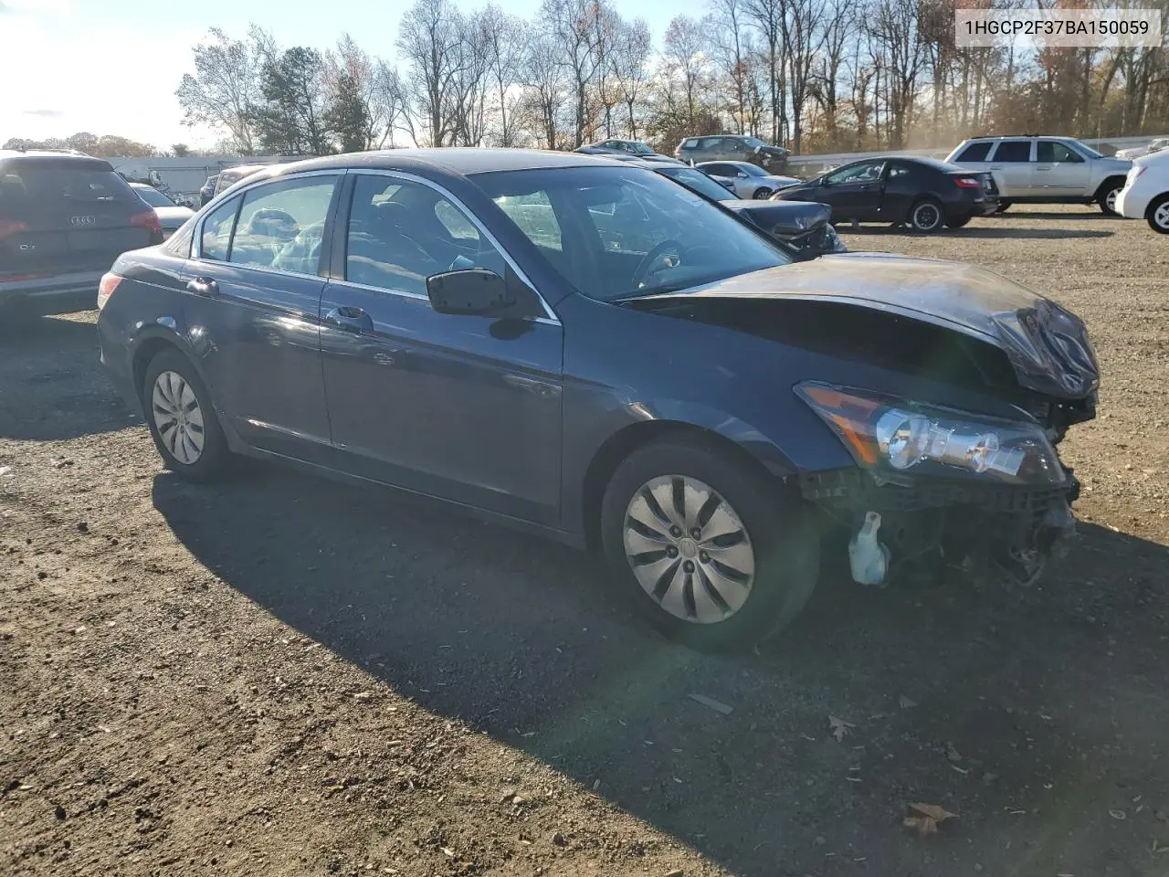1HGCP2F37BA150059 2011 Honda Accord Lx