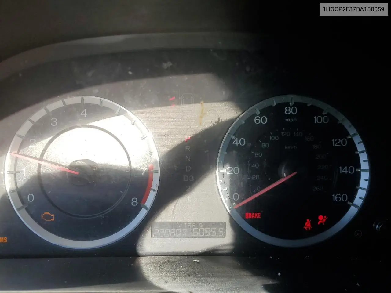 1HGCP2F37BA150059 2011 Honda Accord Lx