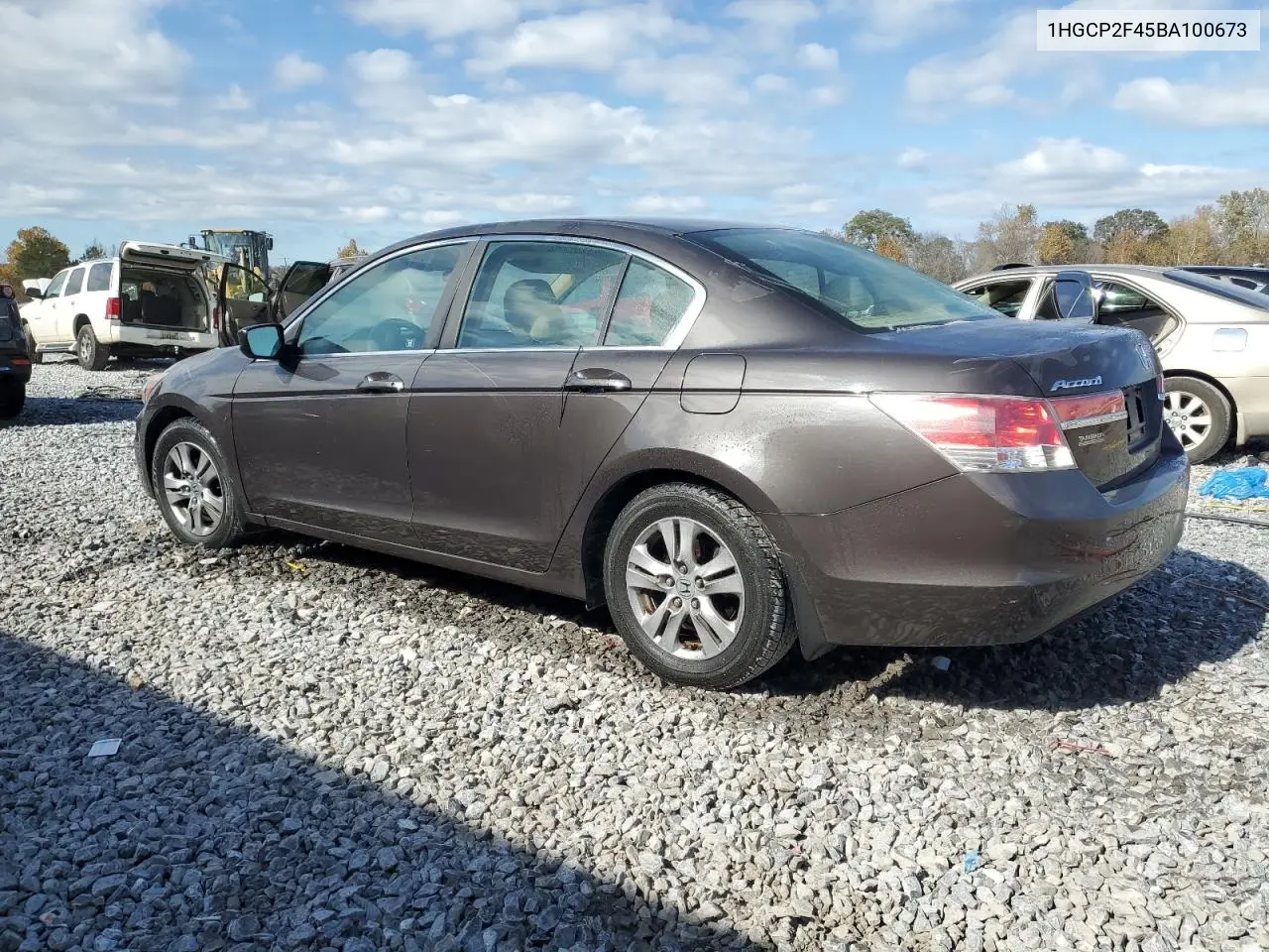 1HGCP2F45BA100673 2011 Honda Accord Lxp