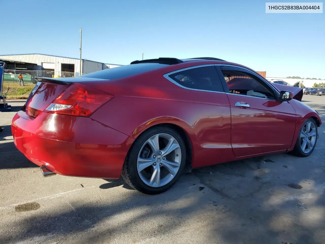 1HGCS2B83BA004404 2011 Honda Accord Exl