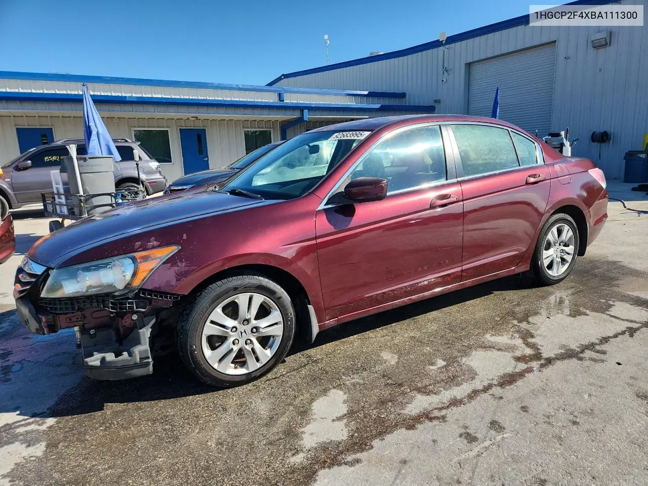 1HGCP2F4XBA111300 2011 Honda Accord Lxp