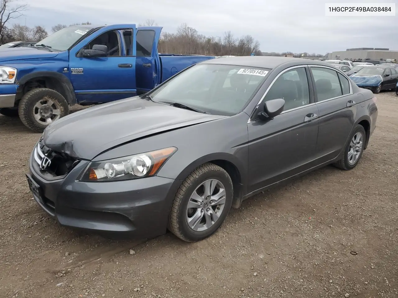 1HGCP2F49BA038484 2011 Honda Accord Lxp