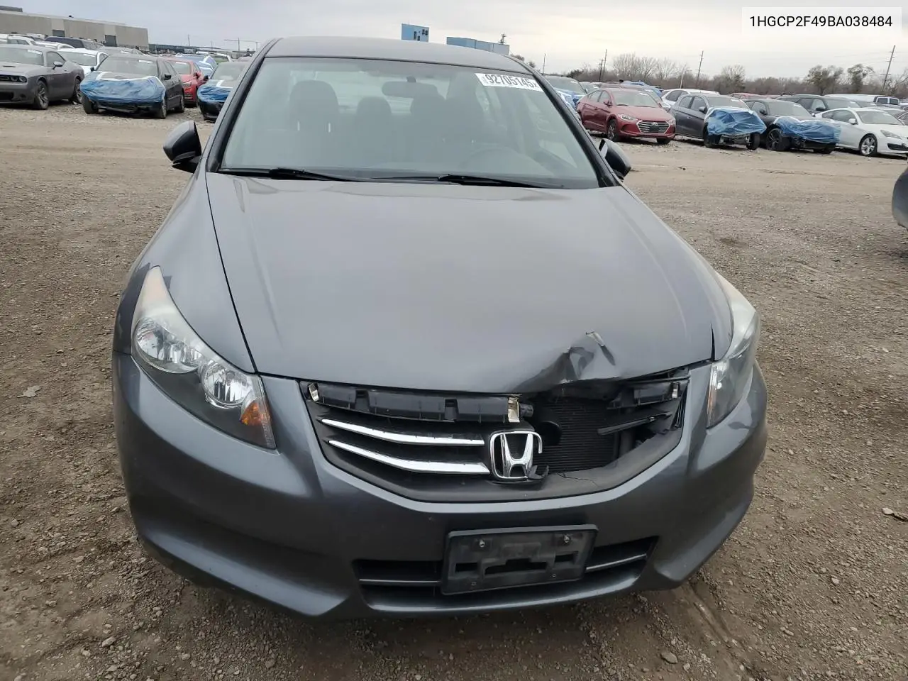 1HGCP2F49BA038484 2011 Honda Accord Lxp